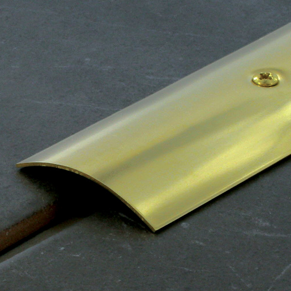 Bande seuil percée laiton poli 50 x 2700 mm DINAC 2022110