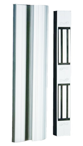Bandeau ventouse blanc 2,5 m 2 x 400 kg 12/24 V DC CDVI BO800RN9010