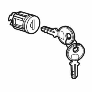 Barillet à clé XL3 type 405 pour porte métal ou vitrée XL3 LEGRAND 020291