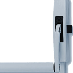 Barre antipanique Cross-bar 89 3 points argent 950 mm droite JPM 890300-01-2Z