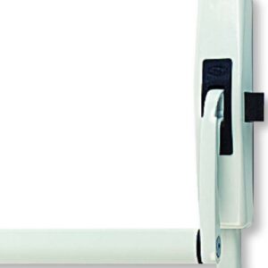 Barre antipanique Cross-bar 89 3 points blanc 950 mm droite JPM 890300-68-2Z