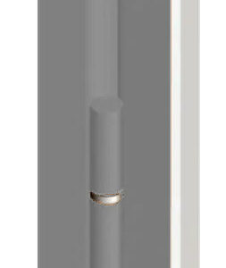 Barre de pivot 30 x 30 mm cornière droite finition apprêt gris HERACLES BLI-BPI10001