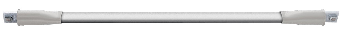 Barre EVOLIFT parallèle de longueur 1039 mm pour porte 1200 mm titane SALICE FPMF59L1039