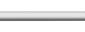 Barre EVOLIFT parallèle de longueur 439 mm pour porte 600 mm titane SALICE FPMF59LX439