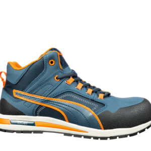 Baskets de sécurité hautes CROSSTWIST MID S3 HRO SRC bleu/orange P39 PUMA 633140-T.39