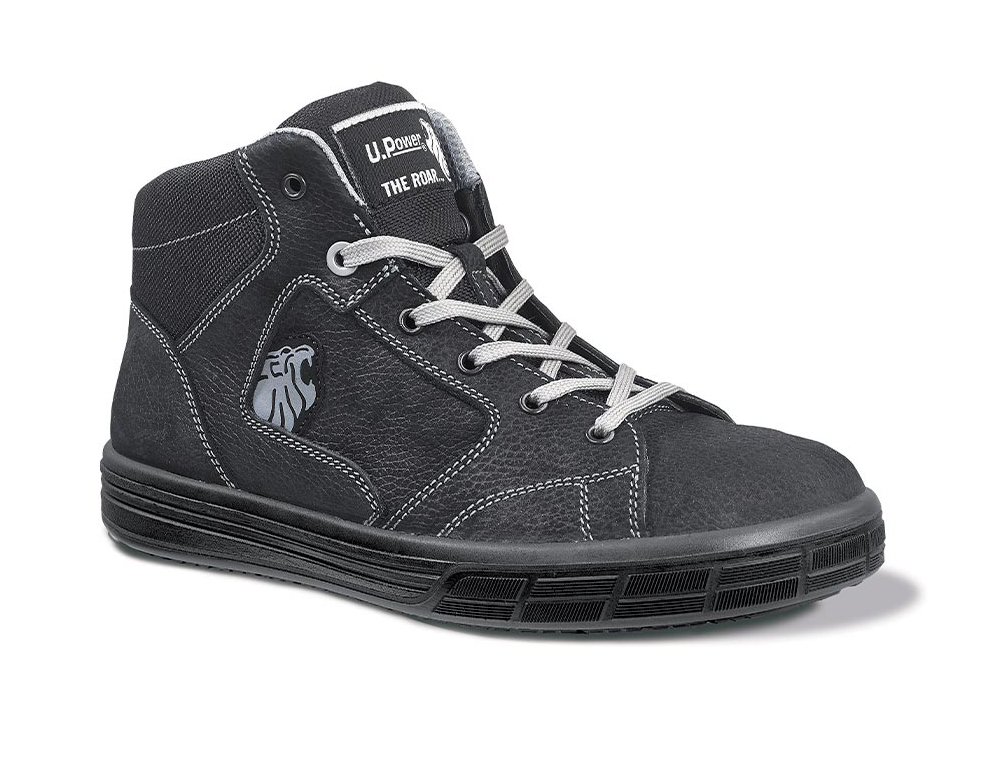 Baskets de sécurité hautes homme LION The Roar S3 SRC noir T35 U-POWER SN10014_LION 35