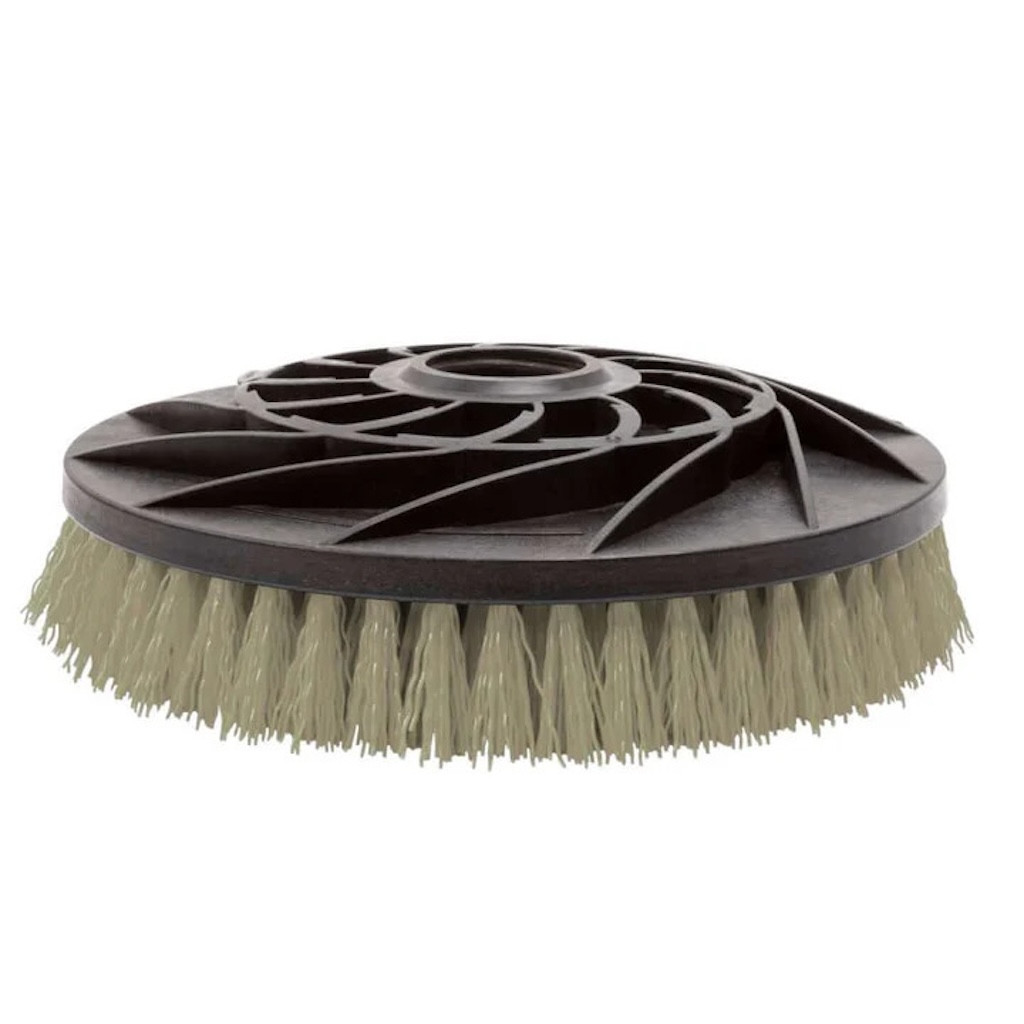 Brosse dure - Twin Brush grise - pour nettoyage intensif extérieur