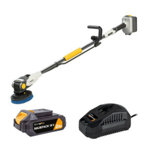 Brosse motorisée sans fil brushless - Twin Brush - Maxxpack 18V - avec batterie 2,0Ah et chargeur
