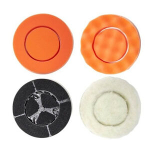 Set de tampons de polissage - Twin Brush - mousse et laine multi-surfaces