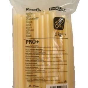 Bâton de colle PRO+ transparent 12 mm 1 kg RAPID 40302777