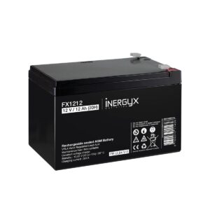 Batterie rechargeable 12VDC 12AH flamme retardante IZYX FX1212