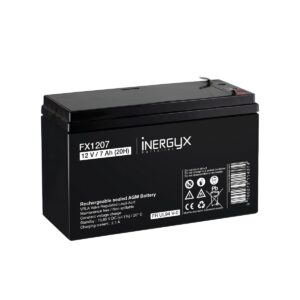 Batterie rechargeable 12VDC 7AH flamme retardante IZYX FX1207