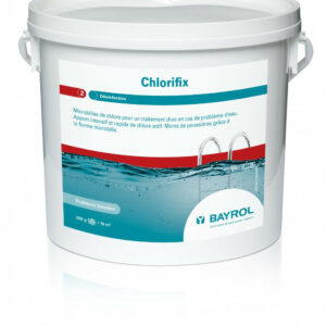 Chlore choc piscine BAYROL Chlorifix, granulé 5 kg