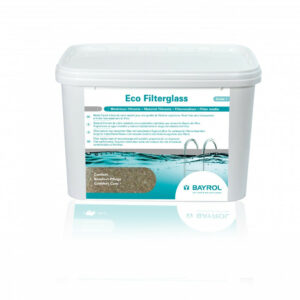 Média filtrant BAYROL Ecofilterglass, granulés de verre recyclé, 20 kg
