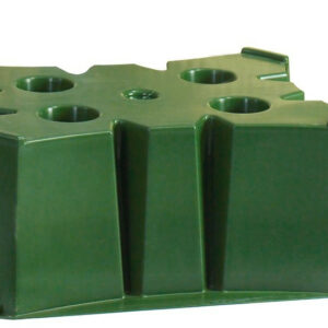 Socle pour récupérateur d'eau BELLI rectangulaire vert