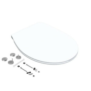 Abattant frein de chute déclipsable Click & Clean slim, blanc