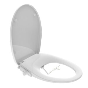 Abattant wc lavant pure clean frein chute declipsale blanc bemis