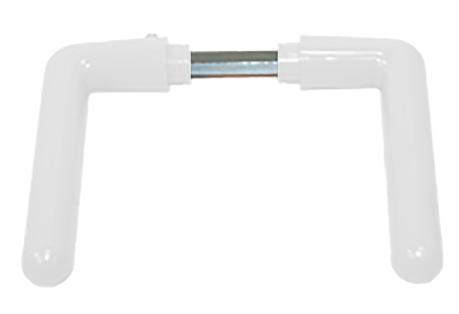 Béquille double 710 ARCOLOR carré 7 mm 38/48 blanc VACHETTE 007834