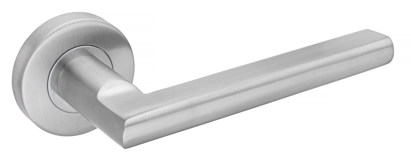 Béquille double inox JADE 1694 sur rosace bec de cane HERACLES B-INOX-16