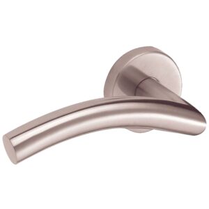 Béquille double inox sur rosace LINOX 494 bec de cane VACHETTE 058378