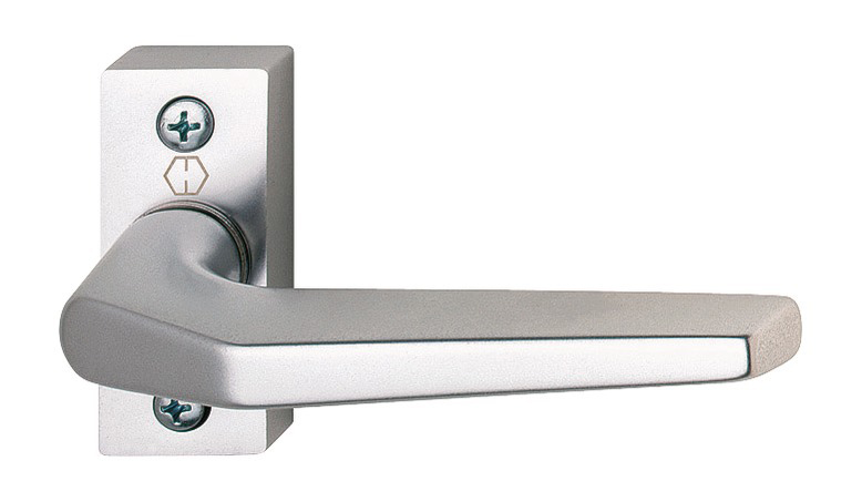 Béquille double Modèle 117 GF 22 50/59 C8 finition argent HOPPE 633791