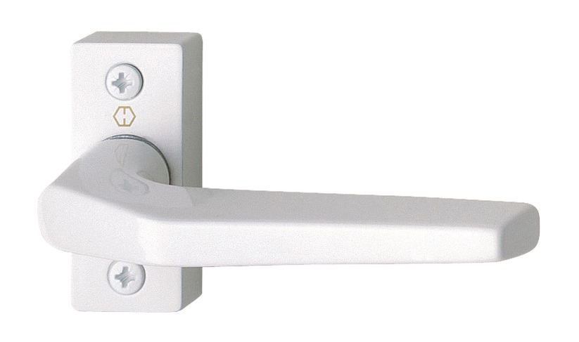 Béquille double Modèle 117 GF 22 50/59 C8 finition blanc 9010 HOPPE 509966