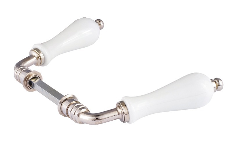 Béquille double Poire carré de 7 mm nickelé MERIGOUS V6343 11 100G