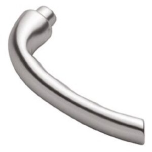 Béquille double sans rosace modèle 3411 carré de 8 mm aluminium satiné METALUX N034110002