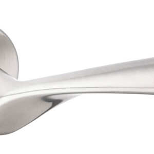 Béquille double sur rosace massive inox 4002 HERACLES B-INOX-BM02
