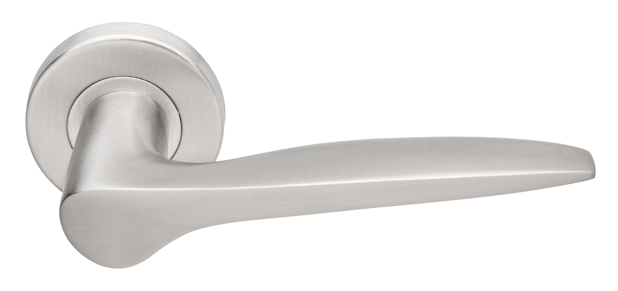 Béquille double sur rosace massive inox 4003 HERACLES B-INOX-BM03