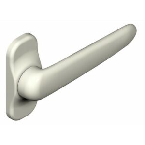 Béquille simple porte Diane carré 8 mm blanc RAL9010 LA CROISEE DS DS6478-036