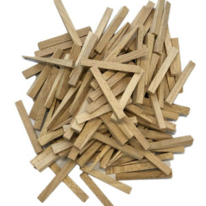 Cales pour carreaux - bois - 250 pièces - 44 x 7 x 0-8,5 mm