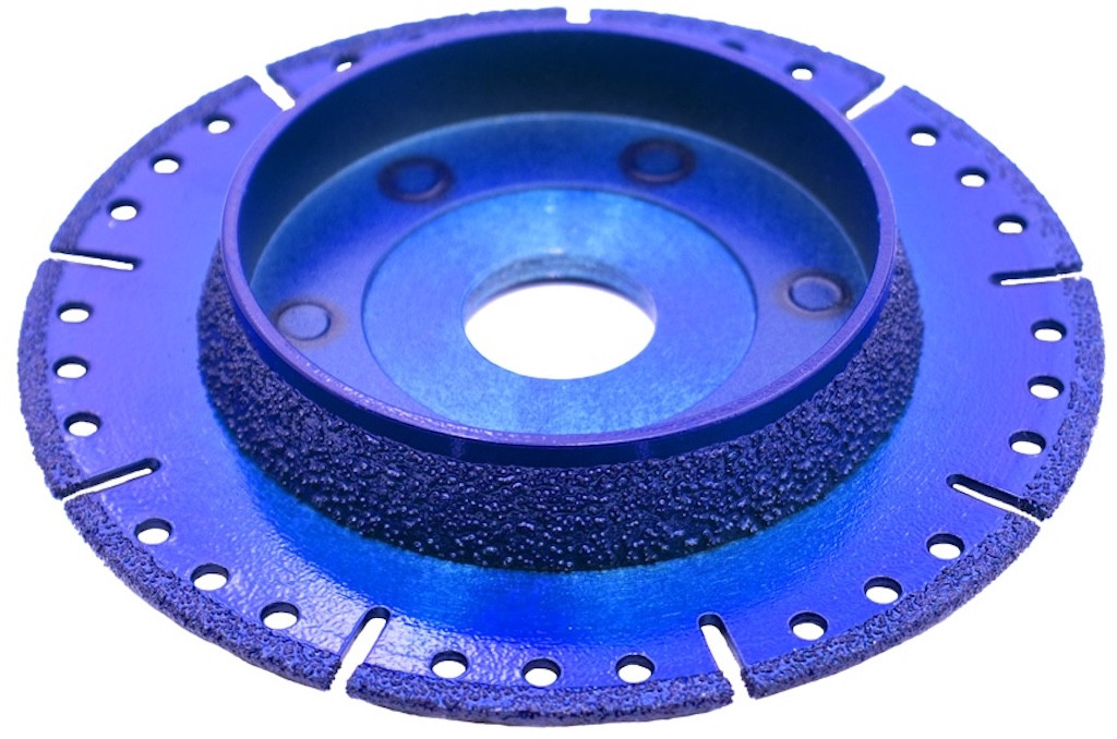 Disque diamant combiné Ø125 mm - coupe et chanfreinage - pour tubes PVC