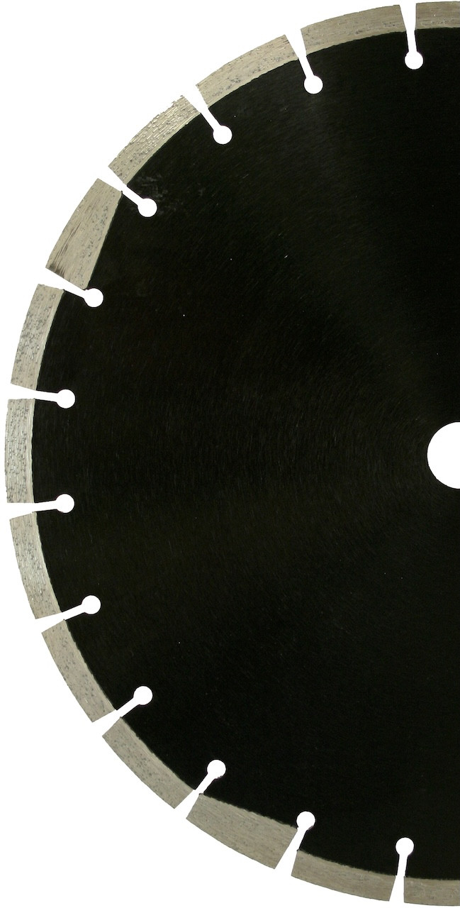 Disque diamant segmenté - segments de protection triangulaires - Ø 600 mm