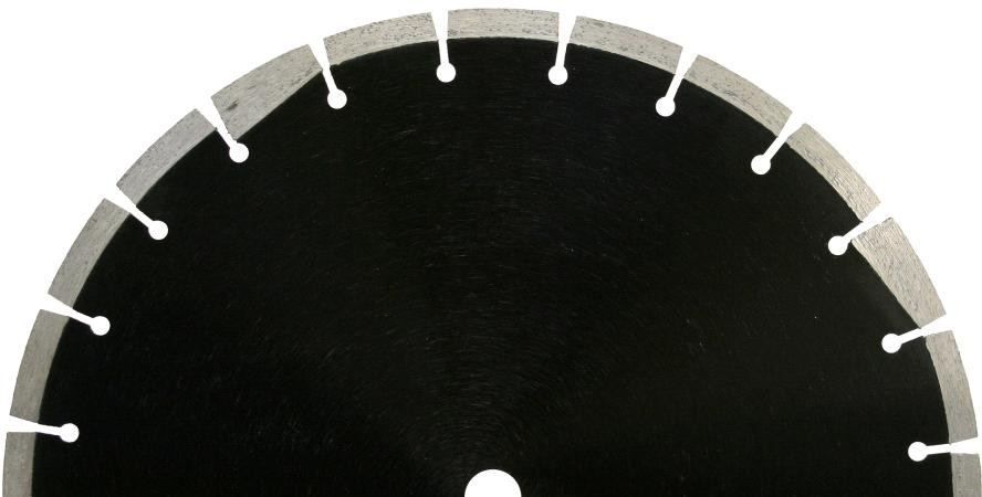 Disque diamant segmenté - segments de protection triangulaires - Ø 800 mm