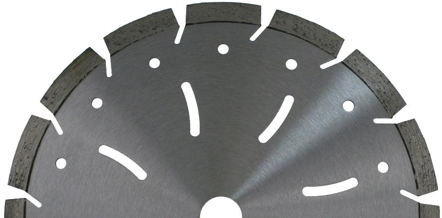 Disque diamant segmenté - trous de ventilation - Ø 115 mm
