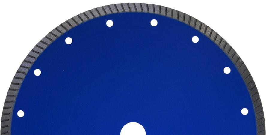 Disque diamant ultra-fin à segmentation turbo - Ø 200 mm