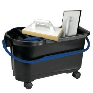 Kit premium de lavage pour carrelage avec 4 roulettes incluses