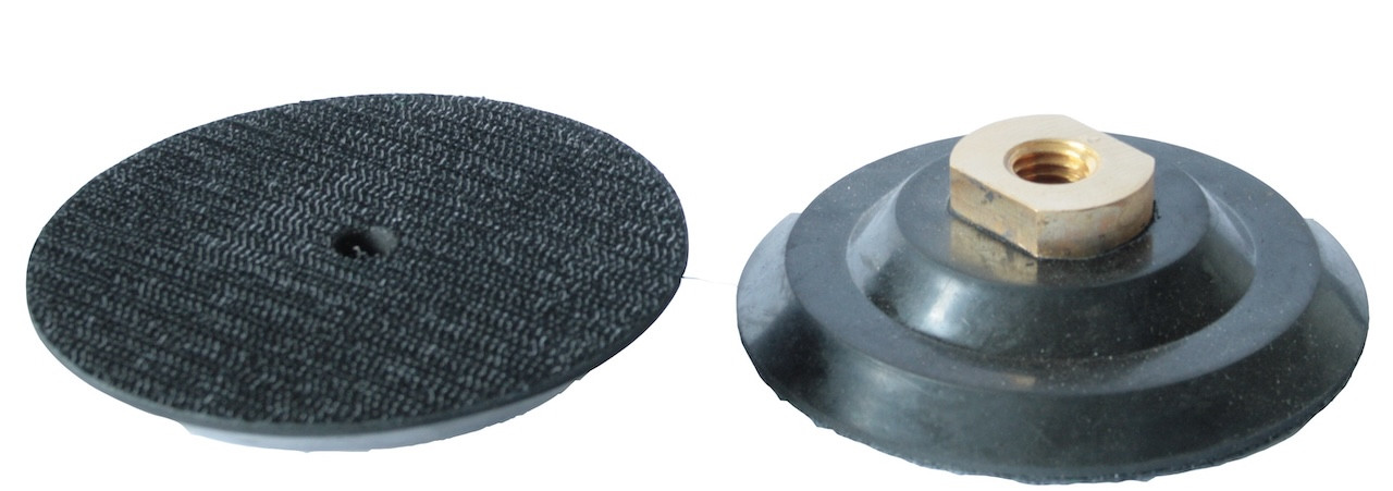 Plateau de ponçage et de polissage auto-agrippant - Ø100 mm - fixation M14