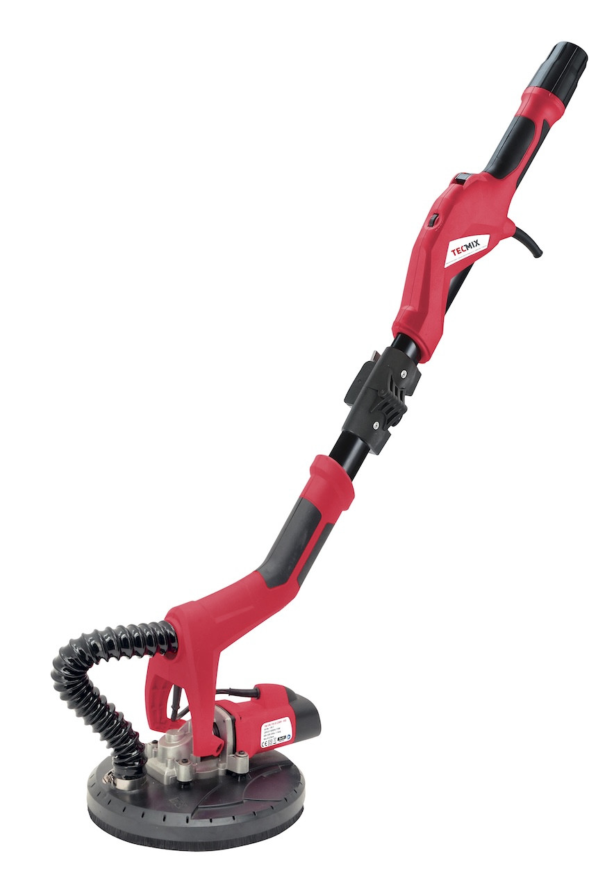 Ponceuse à longue manche - modèle TMLHS 710D - 230V & 710W - 1 vitesse - 600-1500 tr/min - Ø 225 mm