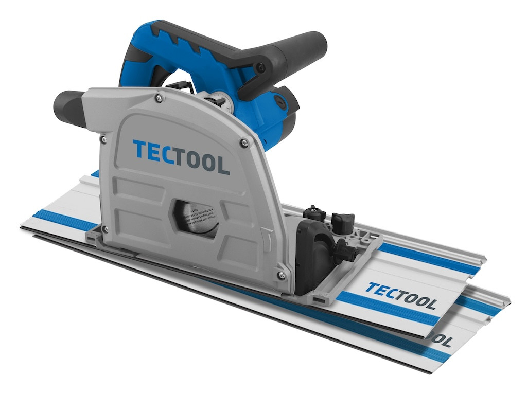 Scie à métaux plongeante avec rail de guidage - modèle TSF 55 - 230V & 1200W - 6000 RPM - Ø165MM - 2X700 MM