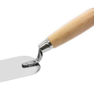 Spatule de plâtrier - inox - bois - 80 mm