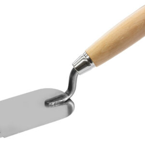 Spatule pour plâtrier E8 en inox - bois - 80mm