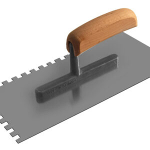 Taloche en acier E8 - bois - 280 x 130 x 0,7 mm