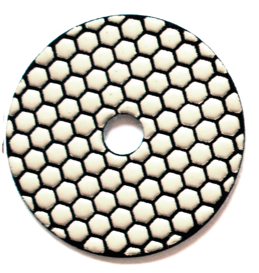 Tampon diamant autogrippant de ponçage et polissage K400 - Ø 100mm