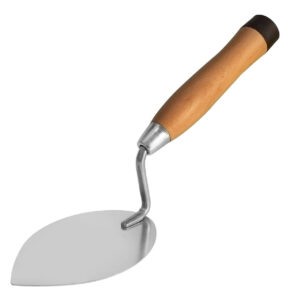 Truelle pour carrelage avec embout - inox - bois - 160mm