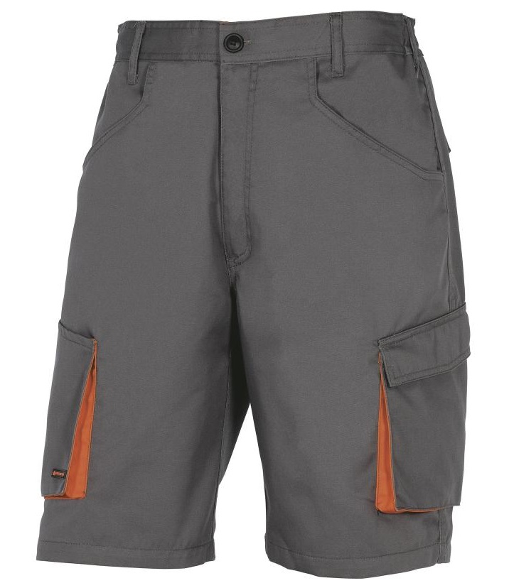 Bermuda de travail MACH 2 gris/orange T2XL DELTA PLUS M2BE2GRXX