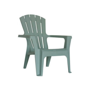 Fauteuil Adirondack Résine Injectée Vert Laguna, 1 Personnes