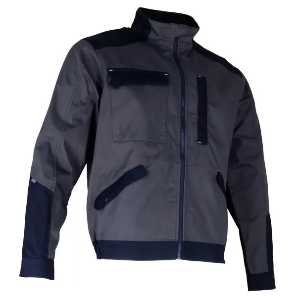 Blouson CARBURE bicolore gris/noir TL LMA LEBEURRE 2220 TL