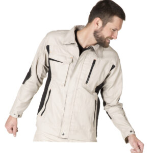 Blouson DYNAMIC FIT coton/polyester écru TL MUZELLE DULAC DYNBNH22EC3